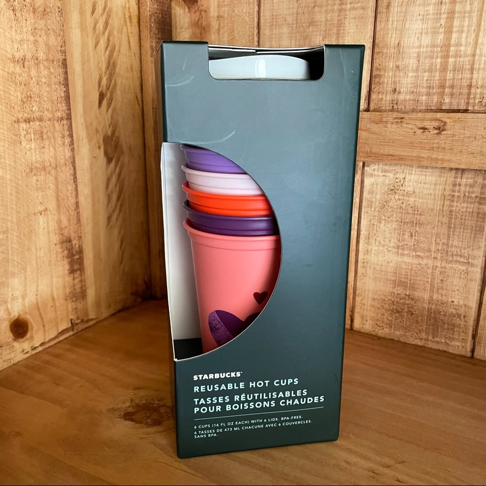 NWT Starbucks Valentine’s Reusable Hot Cups